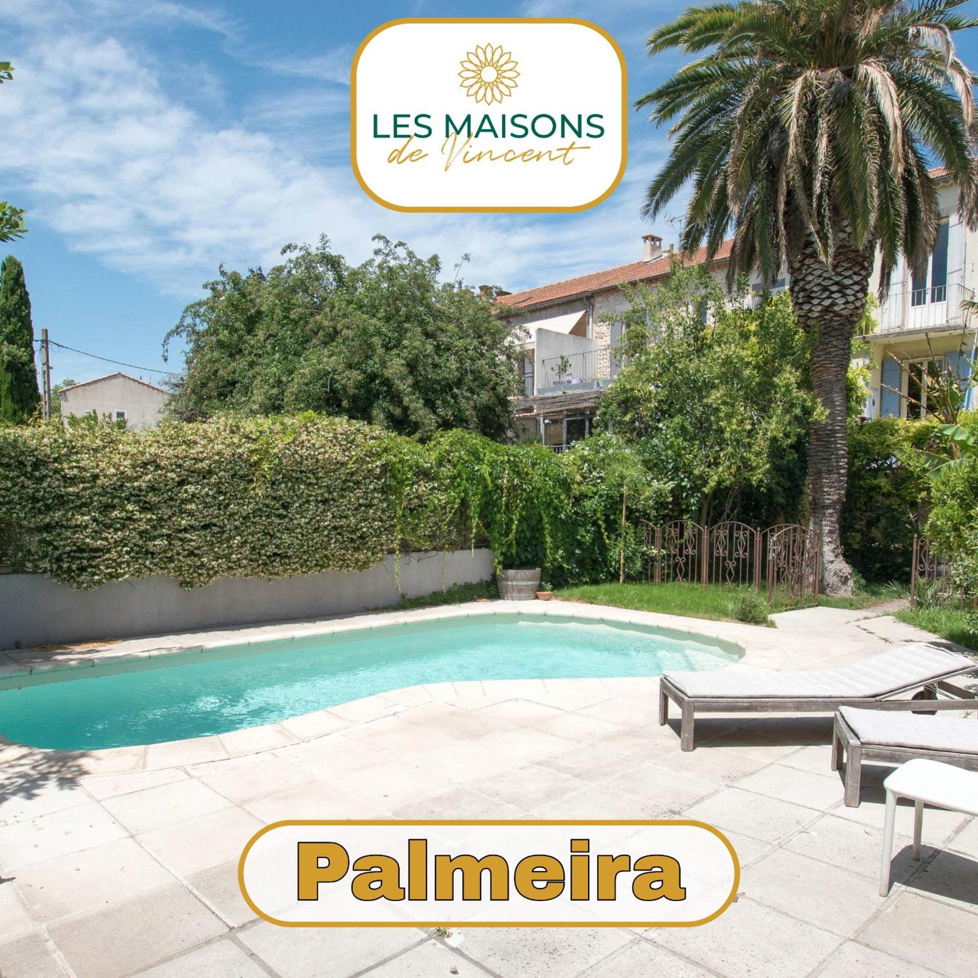 Palmeira, Piscine - Parking - Clim Arles Bagian luar foto